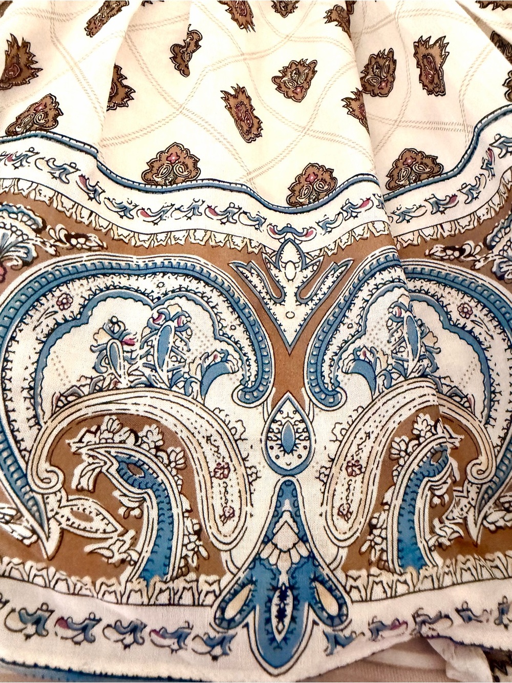 Veronica Beard Belissa Paisley Mini Dress. Boho Chic, Coastal, Resortwear - Picture 6 of 13